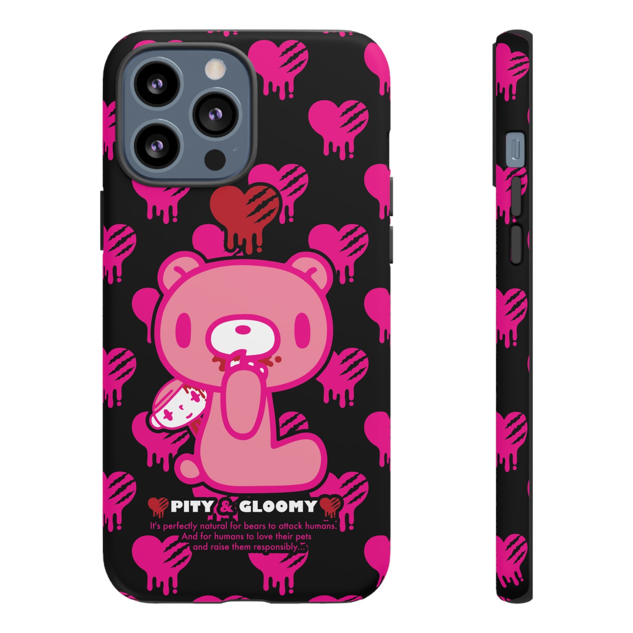 Gloomy Bear Pink Phone Case